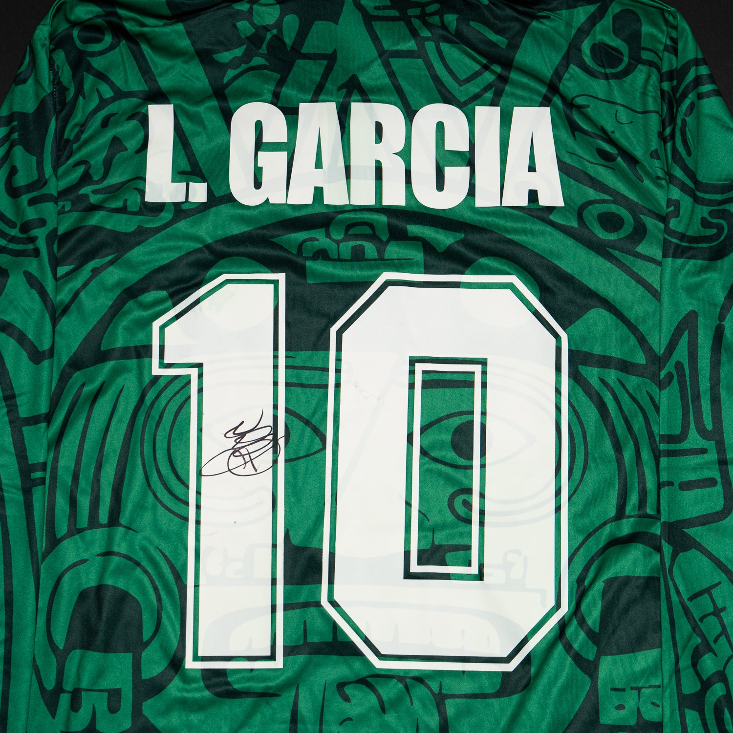 Jersey Firmado Luis Garcia- México